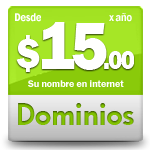 Registre su dominio.