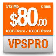 Servidores dedicados virtuales administrados